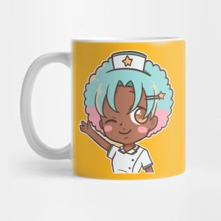 Hi! Nurse Seiza Anime Character T-Shirt Mug